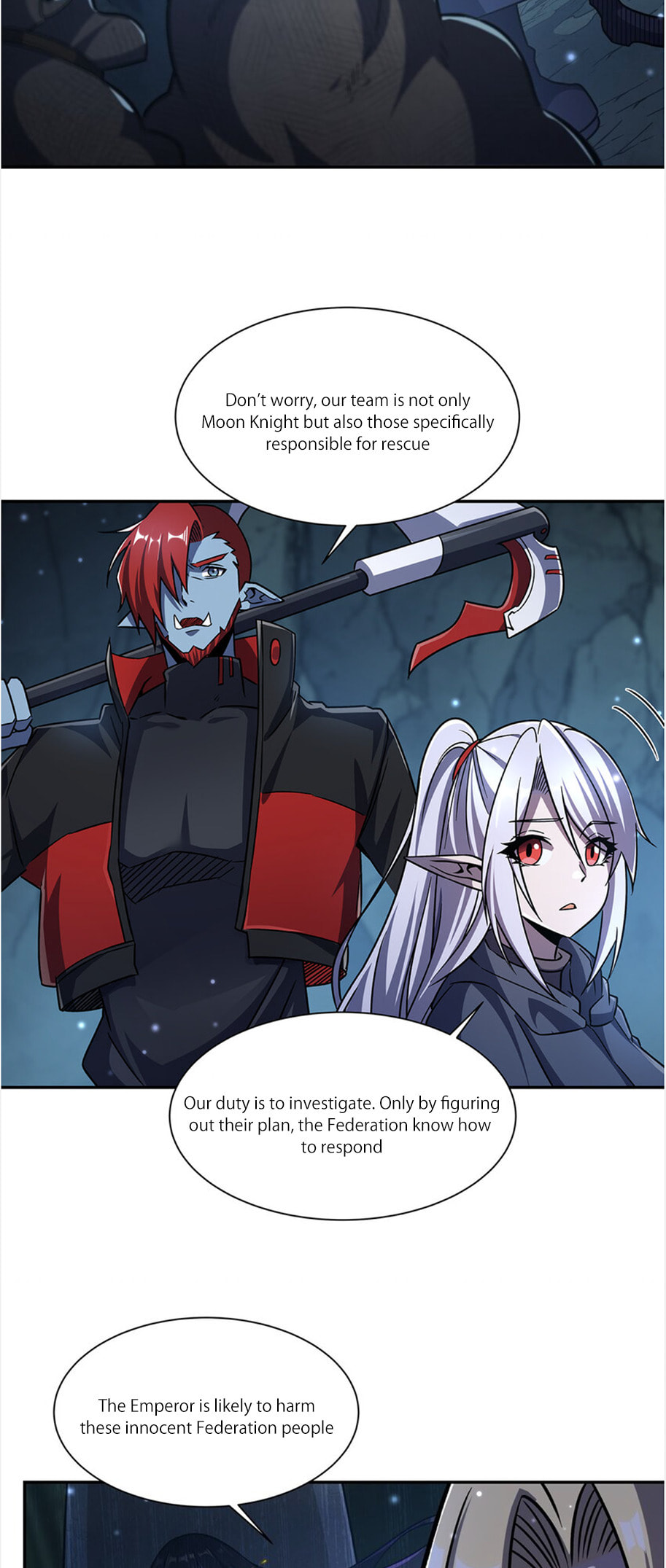 Read Vampires and Knight chapter 296 image 4 on Lezhin