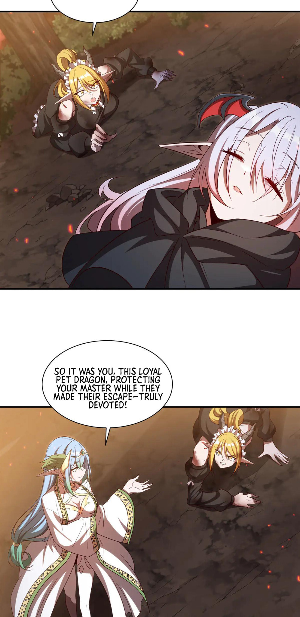 Read Vampires and Knight chapter 358 image 2 on Lezhin