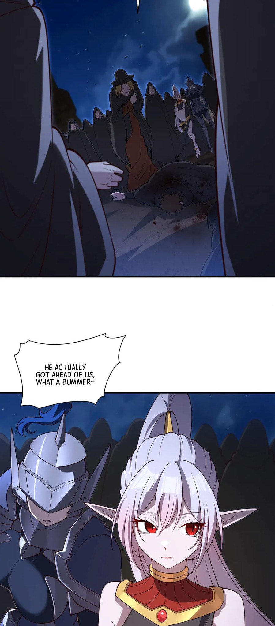 Read Vampires and Knight chapter 400 image 2 on Lezhin