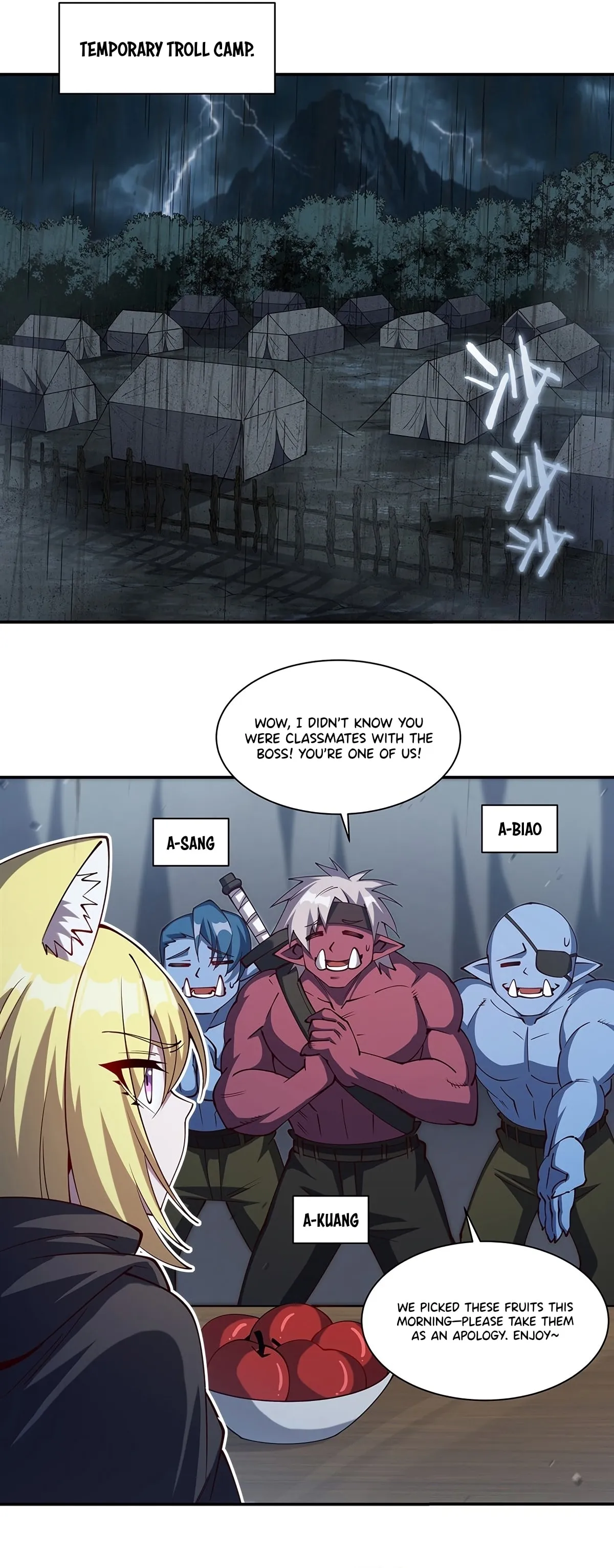 Read Vampires and Knight chapter 428 image 1 on Lezhin