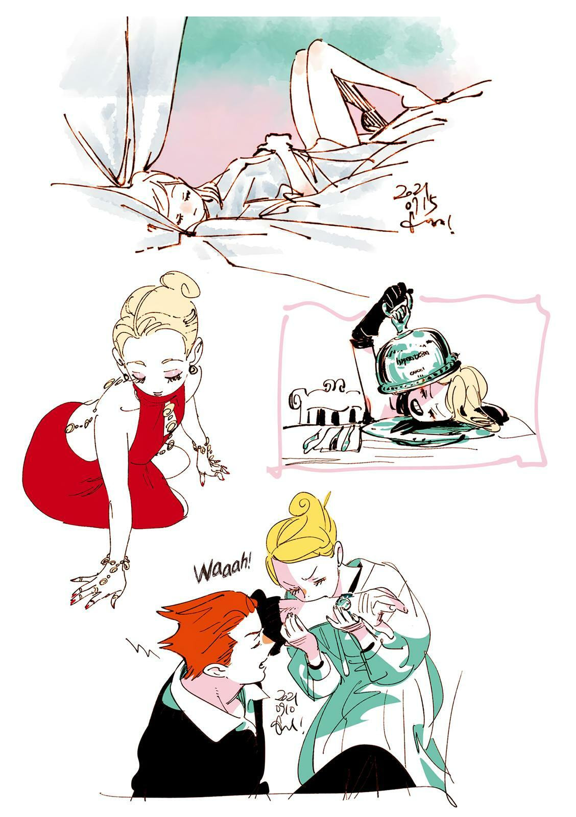 Read Veil (Colored) chapter 48 image 15 on Lezhin