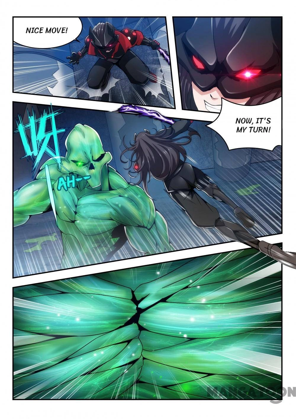 Read Veiled Armor: Awakening chapter 14 image 6 on Lezhin