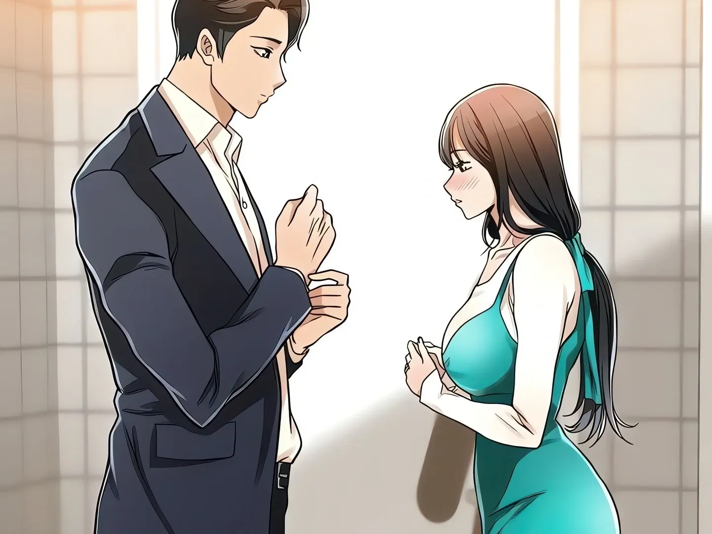 Read Veiled Desires chapter 8 image 94 on Lezhin