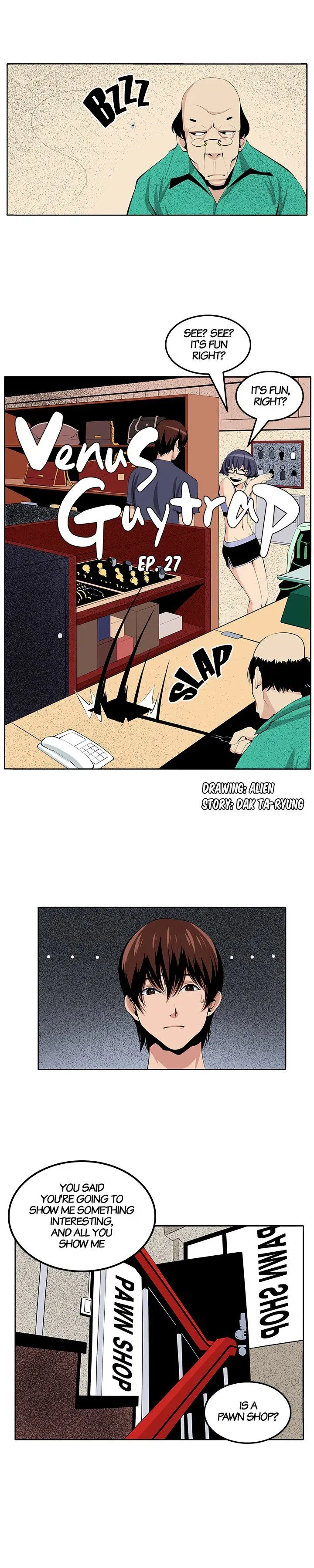 Read Venus Guytrap chapter 27 image 2 on Lezhin