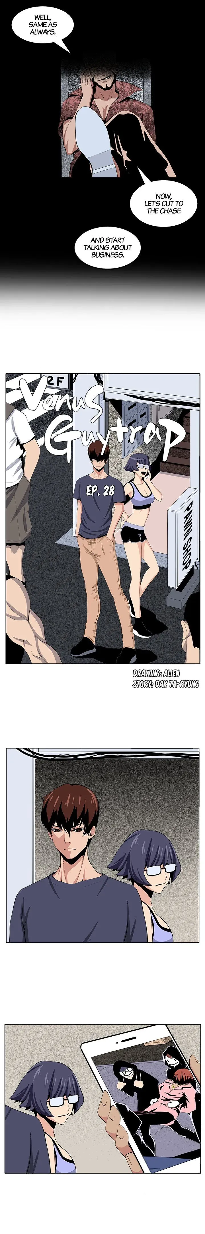 Read Venus Guytrap chapter 28 image 8 on Lezhin