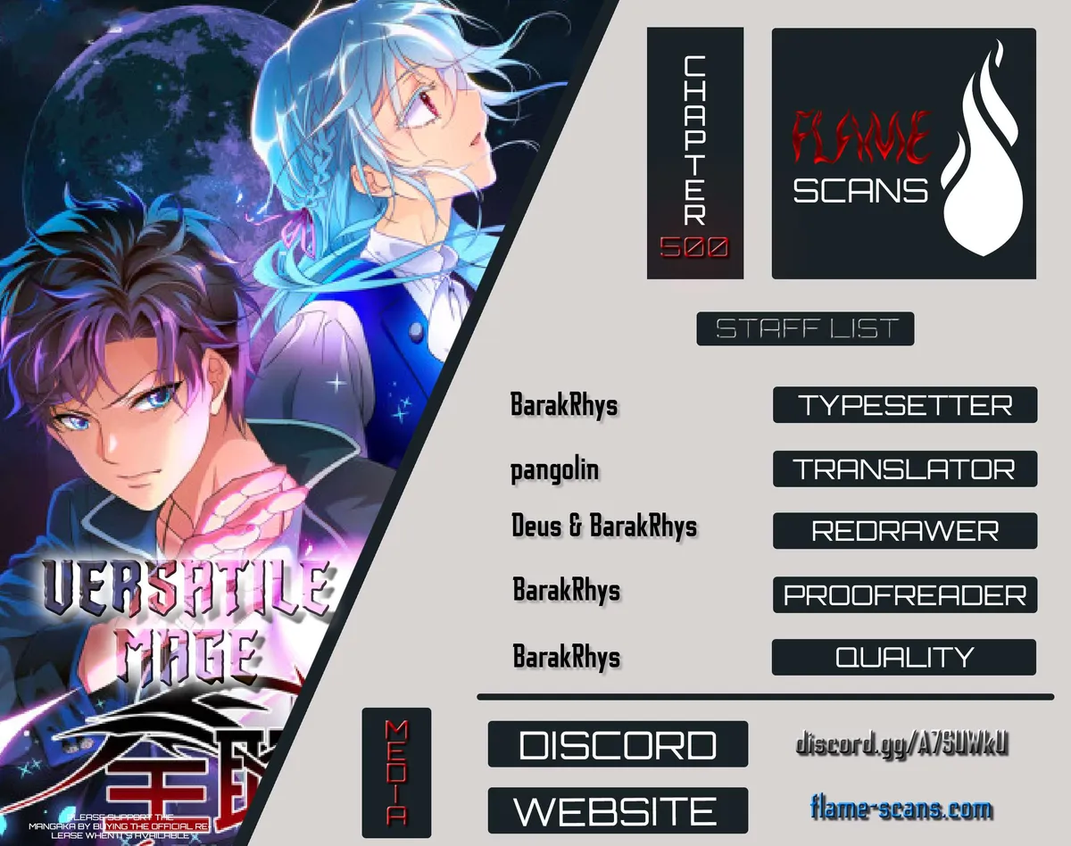 Read Versatile Mage chapter 500 image 0 on Lezhin