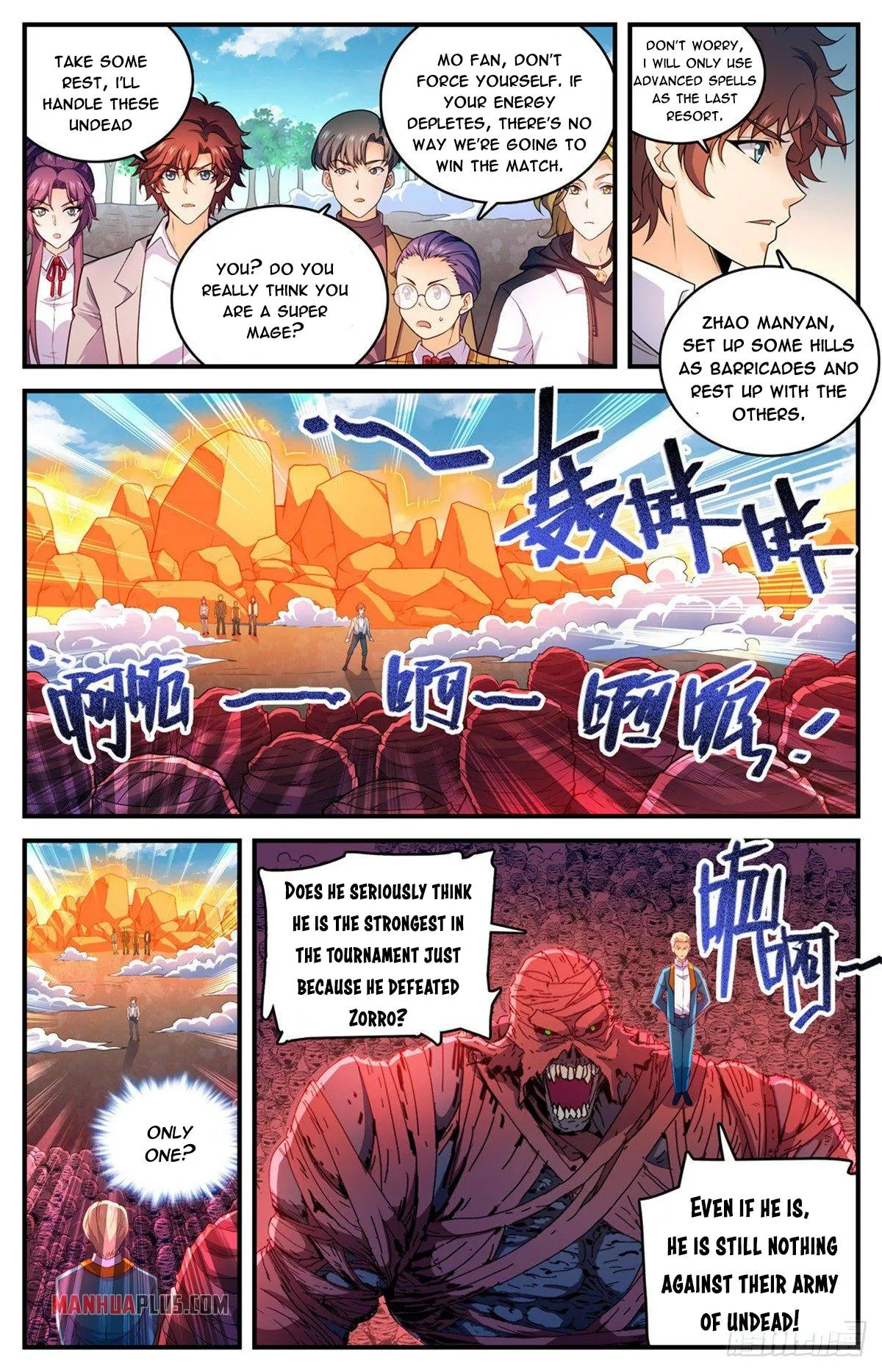 Read Versatile Mage chapter 741 image 1 on Lezhin