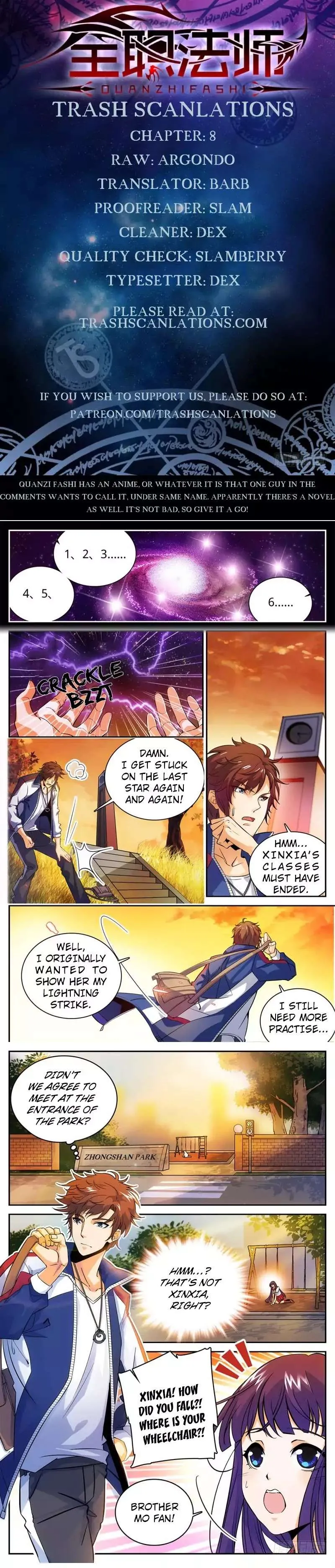 Read Versatile Mage chapter 8 image 0 on Lezhin