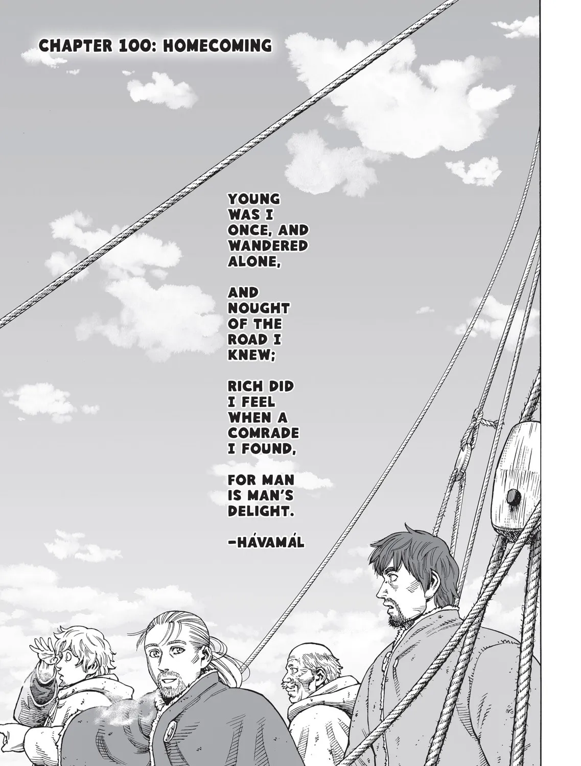 Read Vinland Saga chapter 100 image 0 on Lezhin