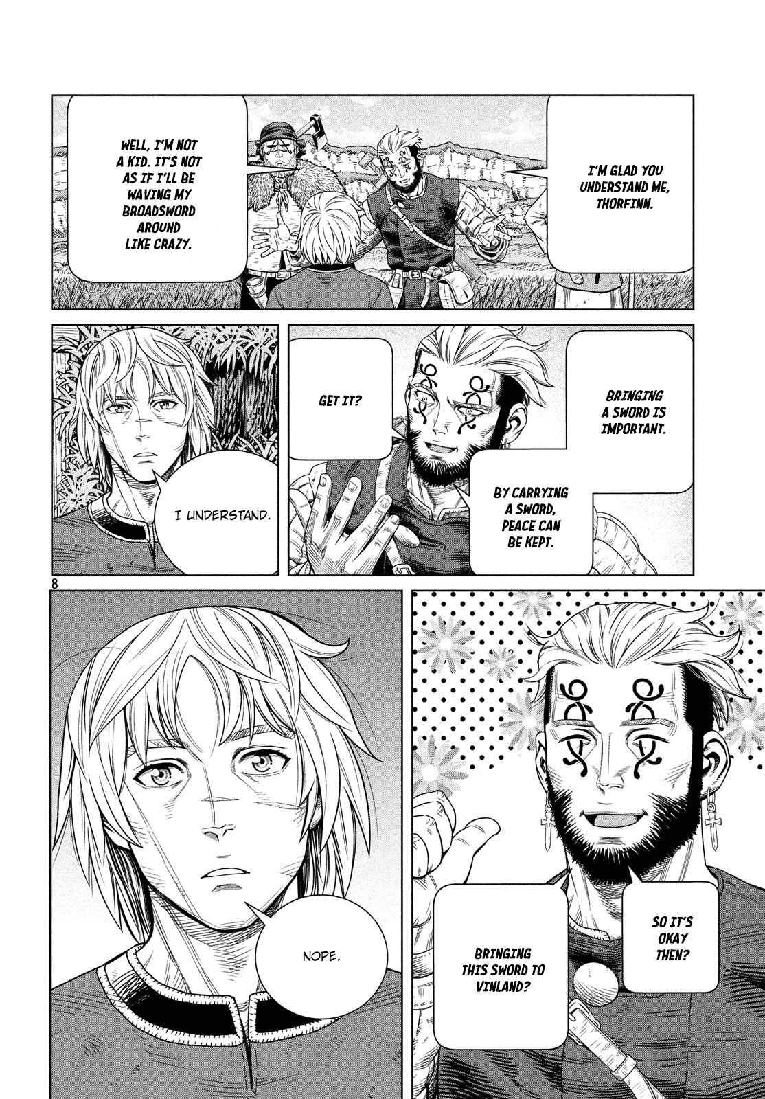 Read Vinland Saga chapter 172 image 8 on Lezhin