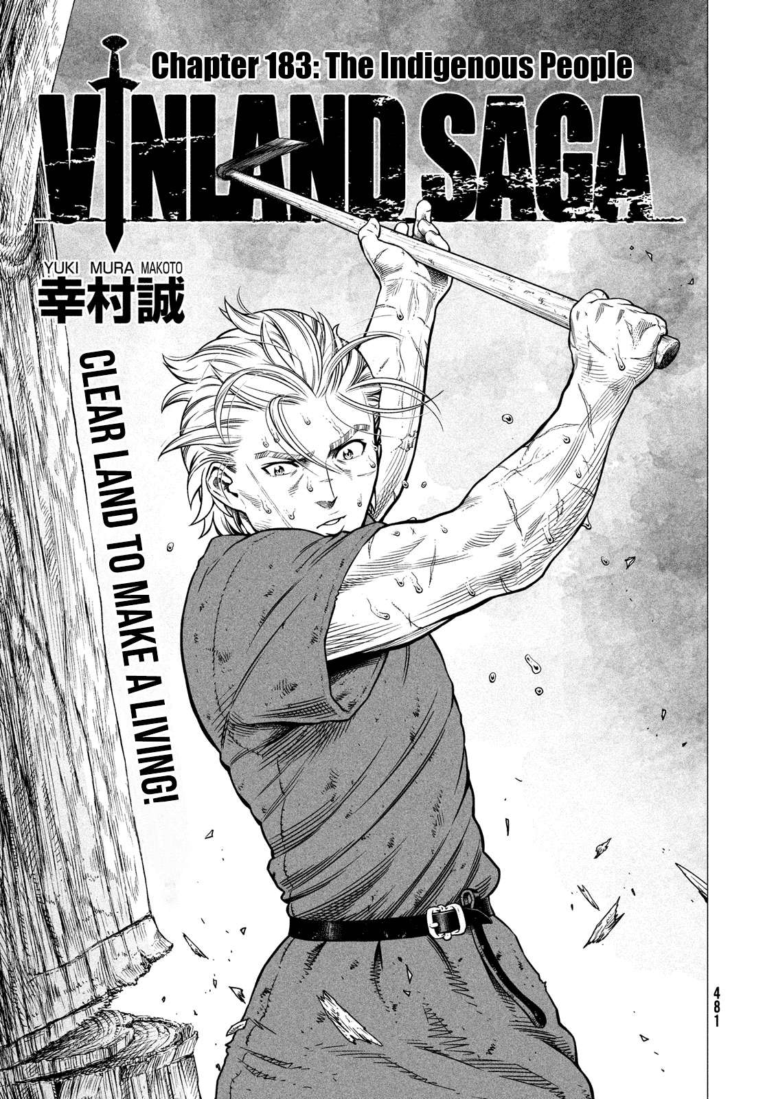 Read Vinland Saga chapter 183 image 1 on Lezhin