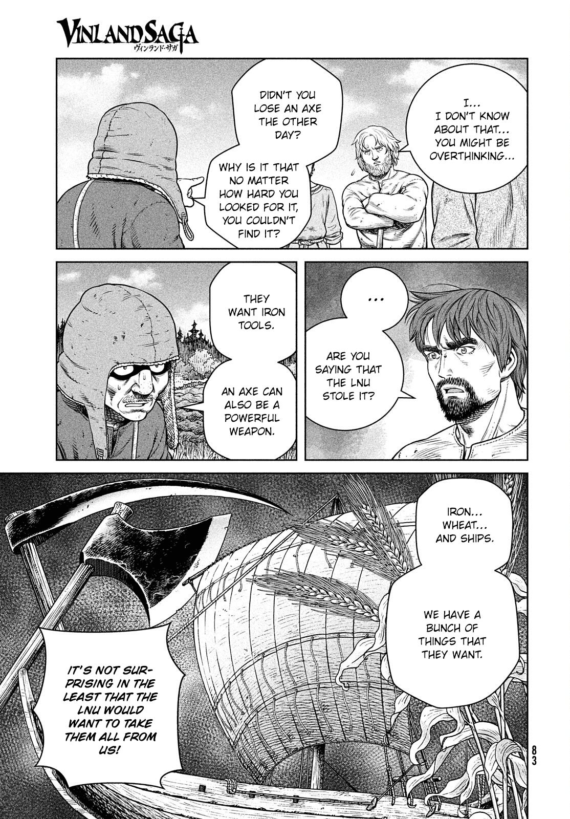 Read Vinland Saga chapter 193 image 7 on Lezhin