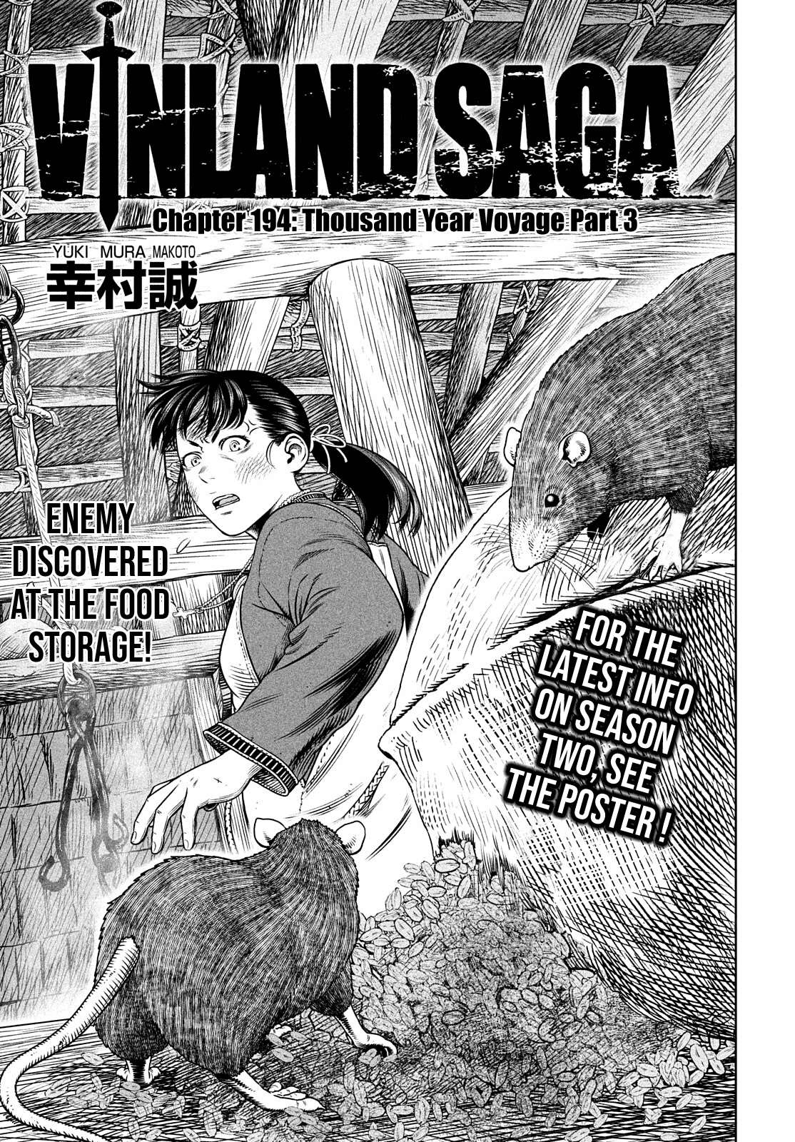 Read Vinland Saga chapter 194 image 1 on Lezhin