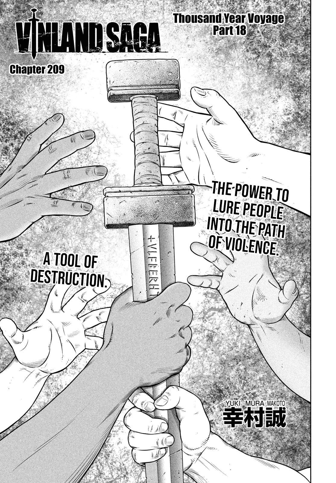 Vinland Saga Chapter 209 page 2 - 