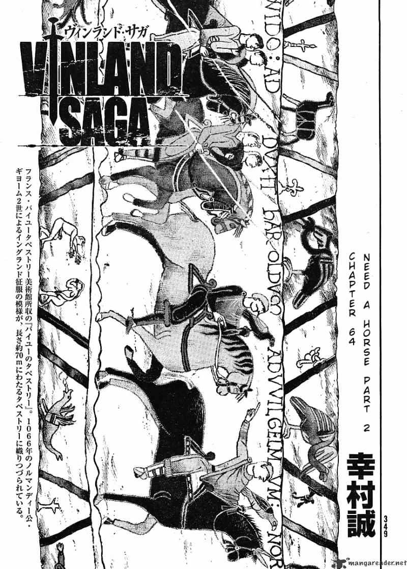 Read Vinland Saga chapter 64 image 0 on Lezhin