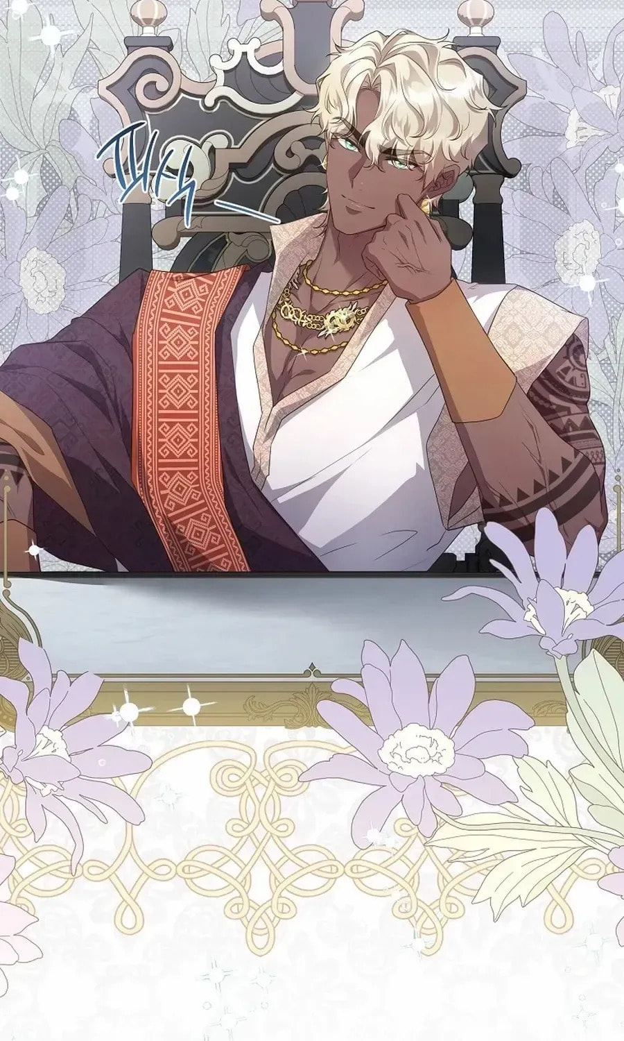 Read Violet Blooming in Patronage chapter 74 image 45 on Lezhin