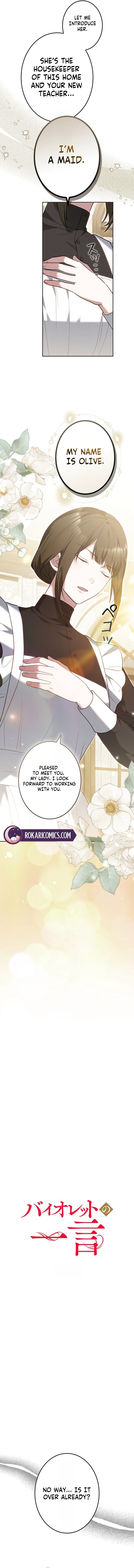 Read Violet’s Last Word chapter 23 image 1 on Lezhin