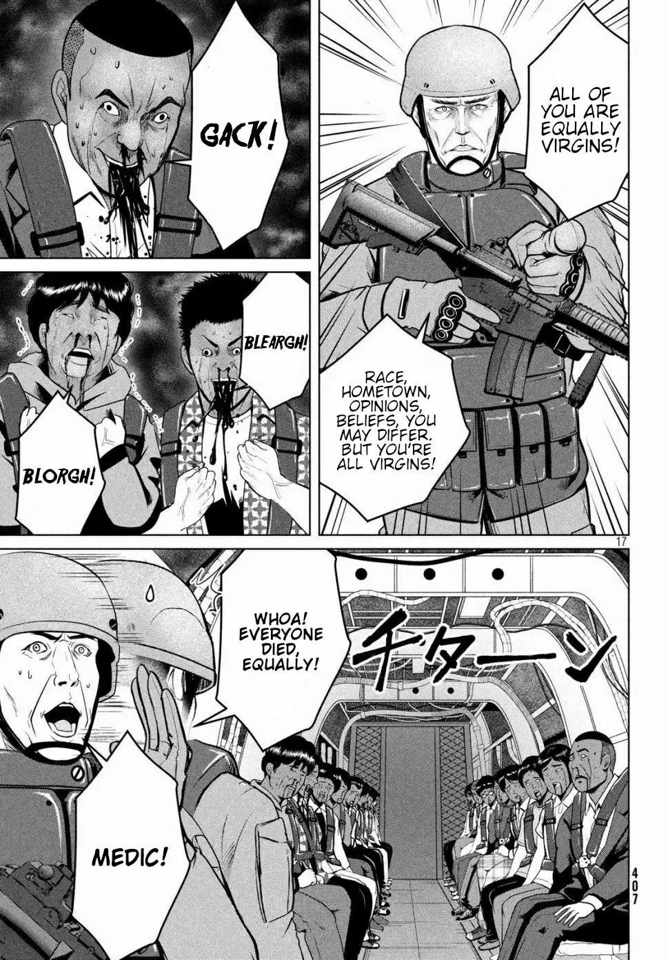 Read Virgin Extinction Island chapter 14 image 16 on Lezhin