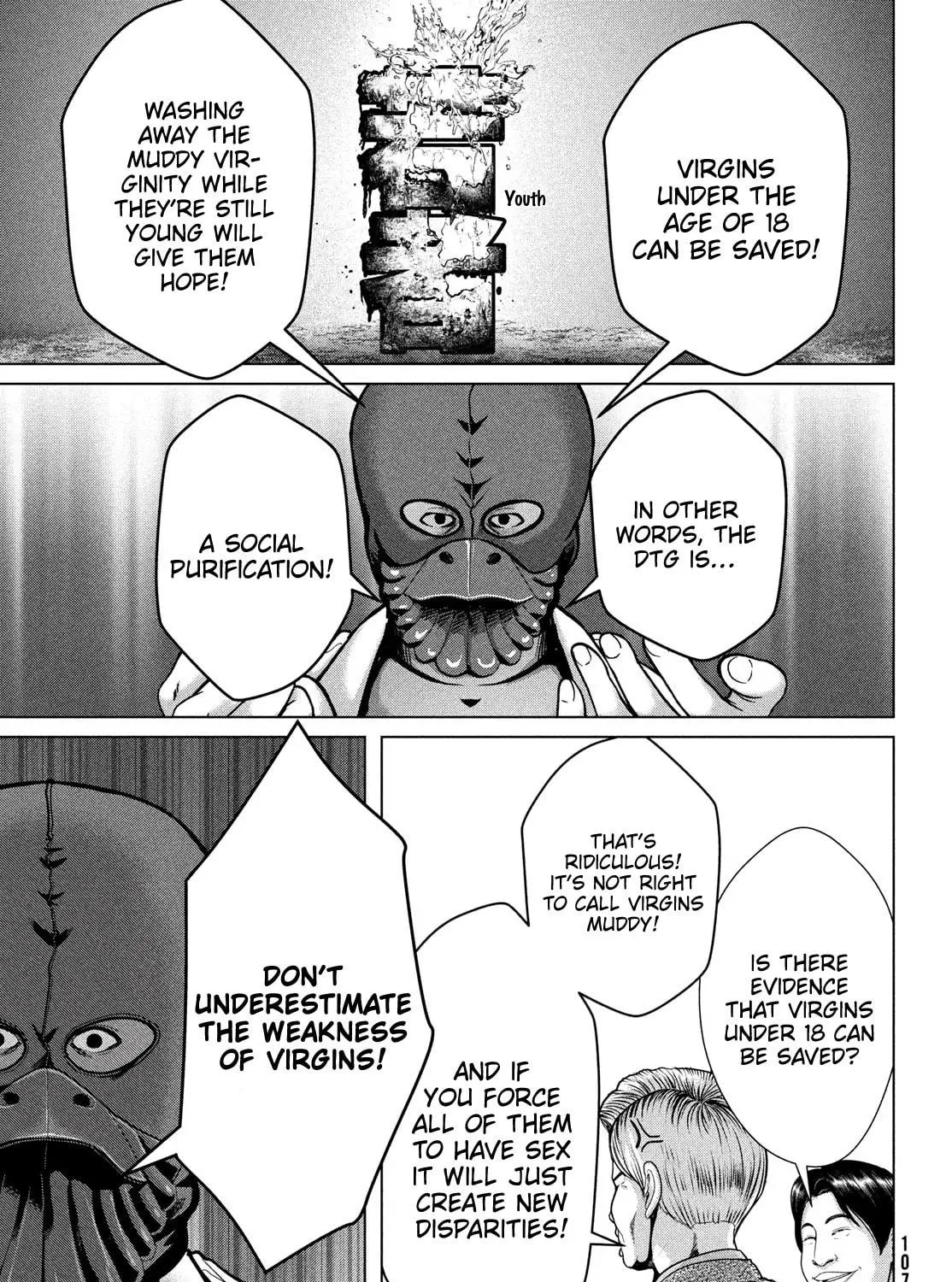 Read Virgin Extinction Island chapter 34 image 4 on Lezhin
