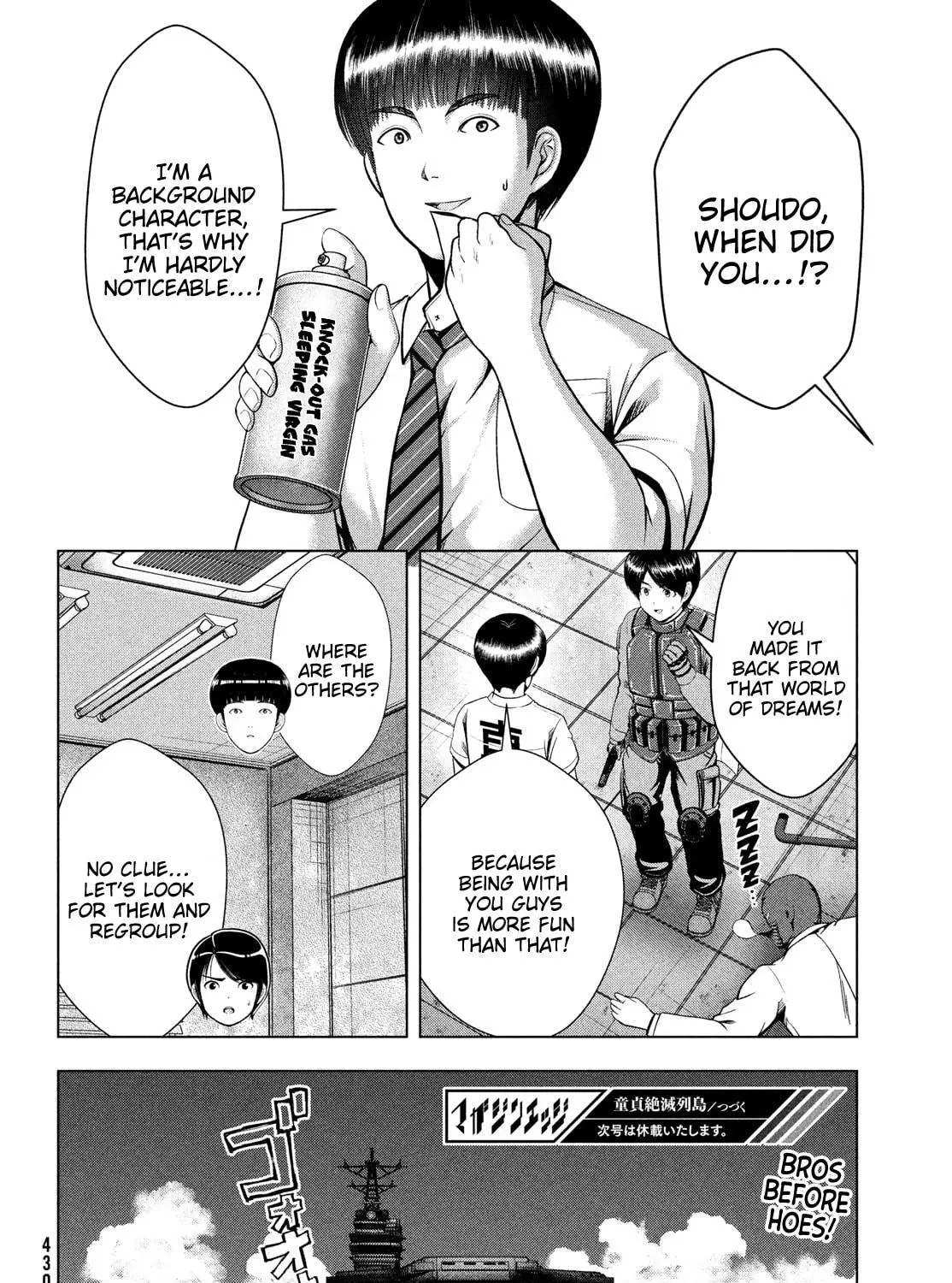 Read Virgin Extinction Island chapter 37 image 58 on Lezhin