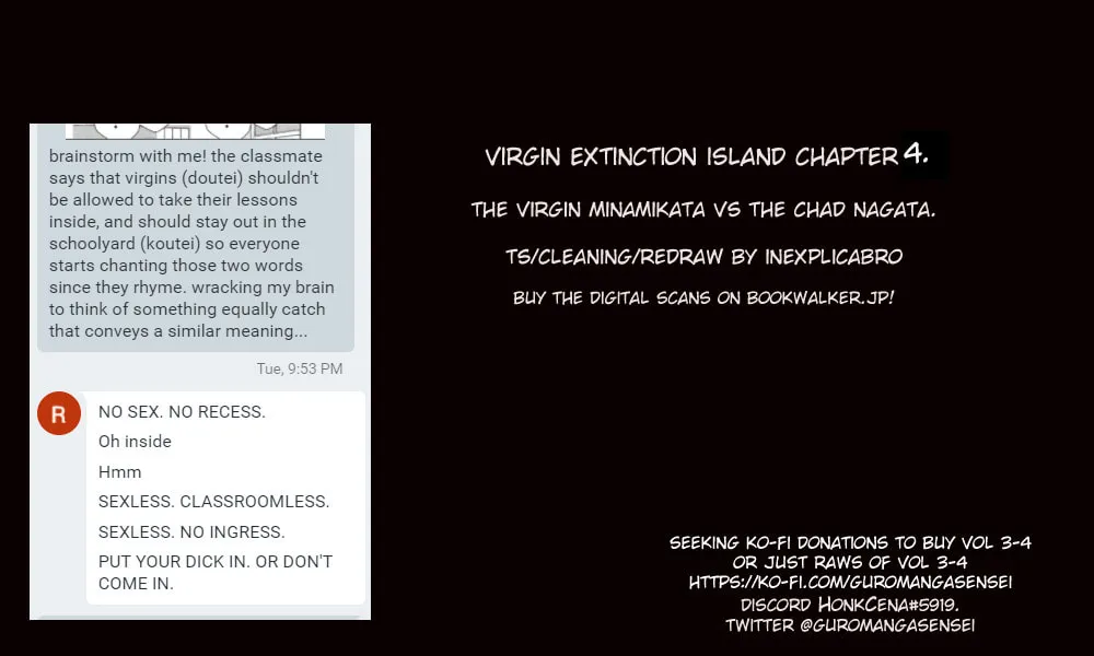 Read Virgin Extinction Island chapter 4 image 72 on Lezhin