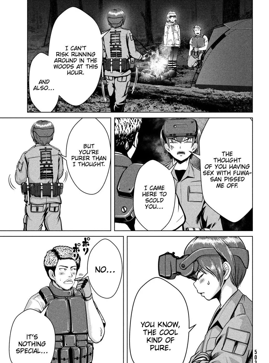 Read Virgin Extinction Island chapter 40 image 16 on Lezhin