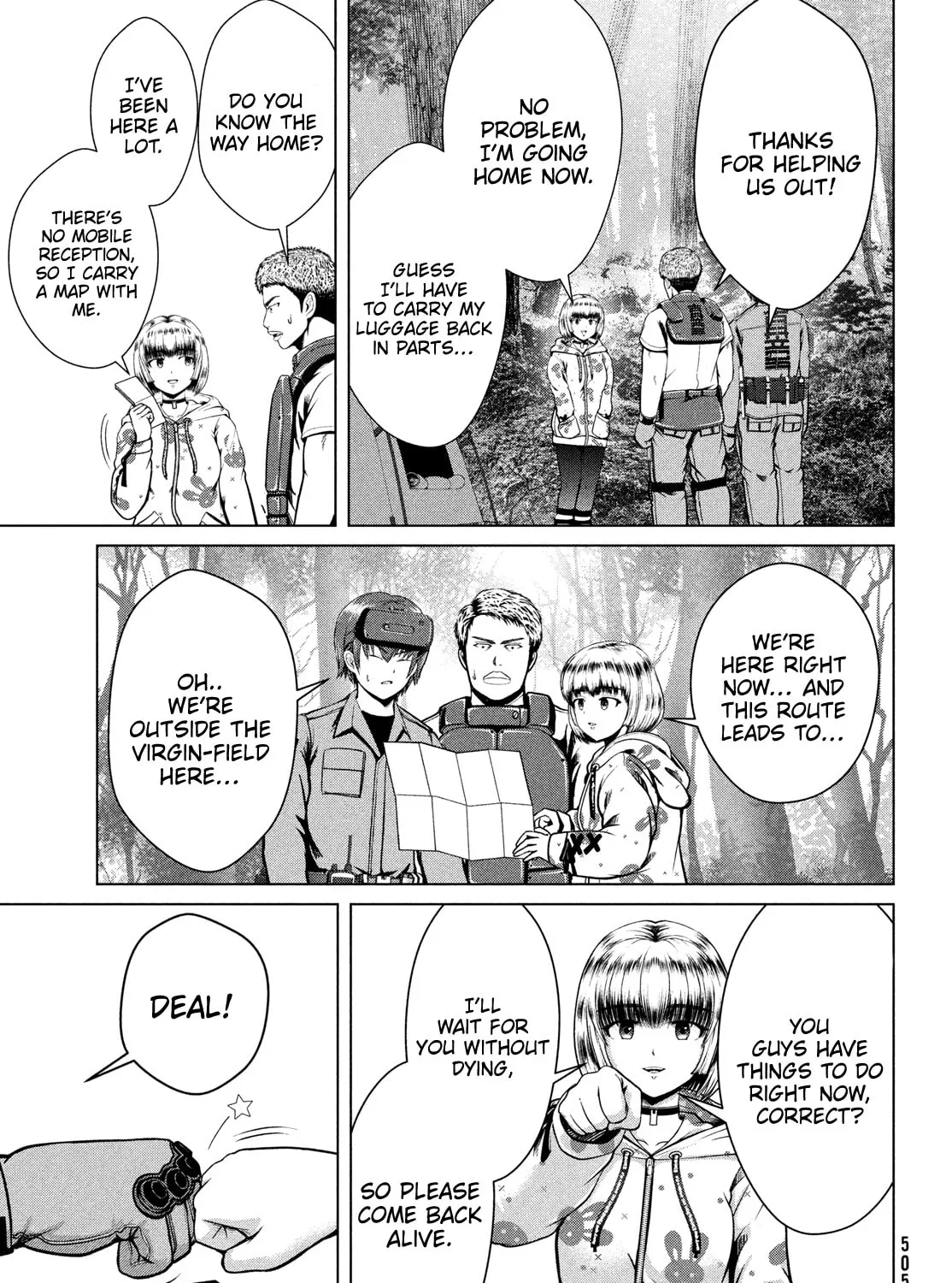 Read Virgin Extinction Island chapter 40 image 20 on Lezhin