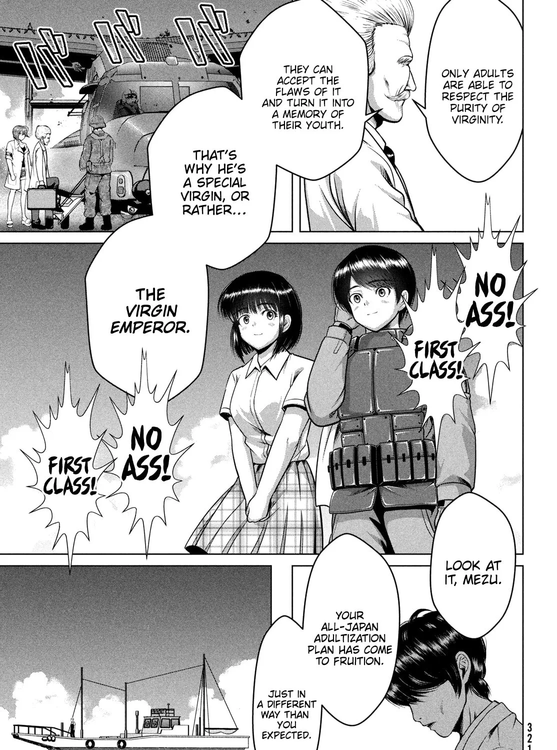 Read Virgin Extinction Island chapter 45 image 50 on Lezhin