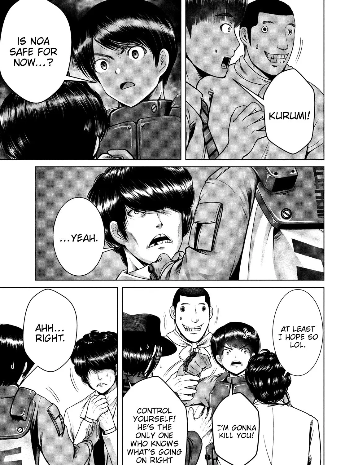 Read Virgin Extinction Island chapter 46 image 32 on Lezhin