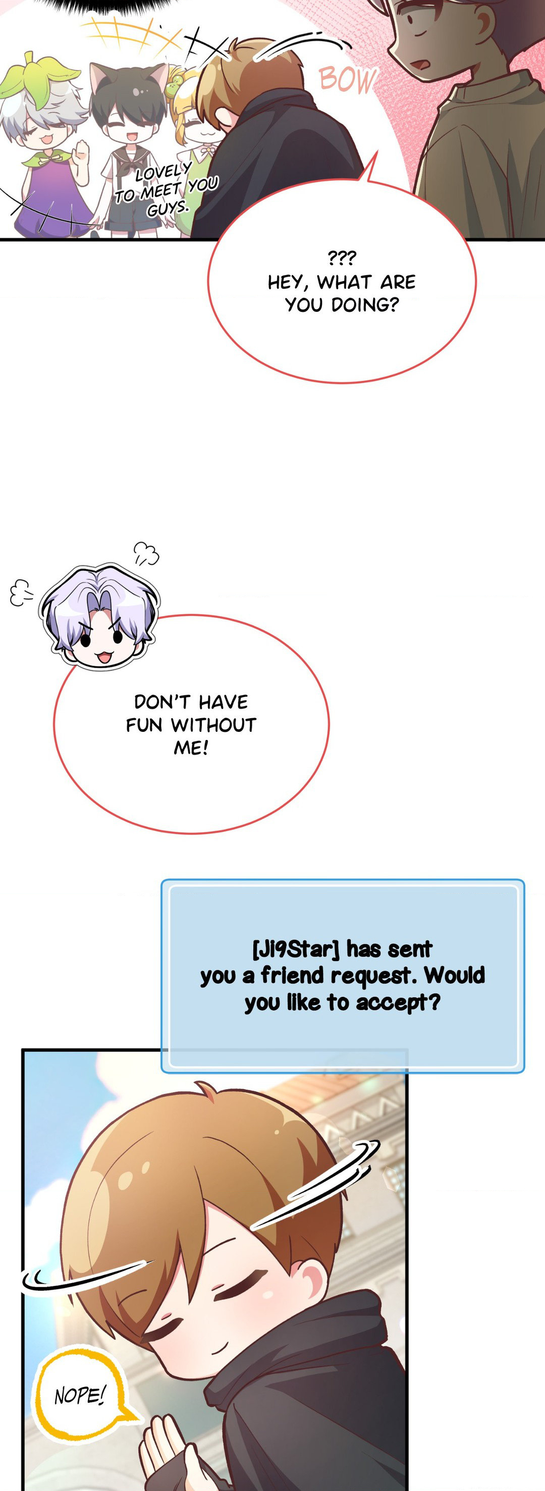 Read Virtual Strangers chapter 4 image 4 on Lezhin