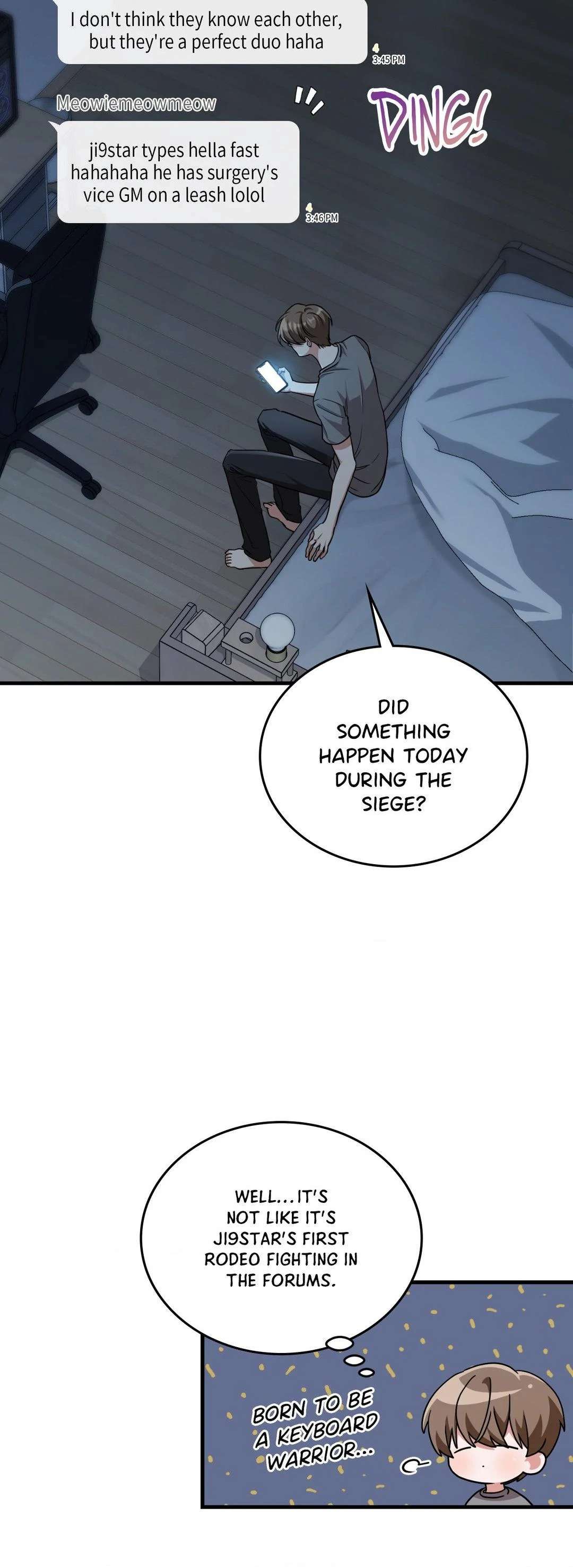 Read Virtual Strangers chapter 45 image 14 on Lezhin
