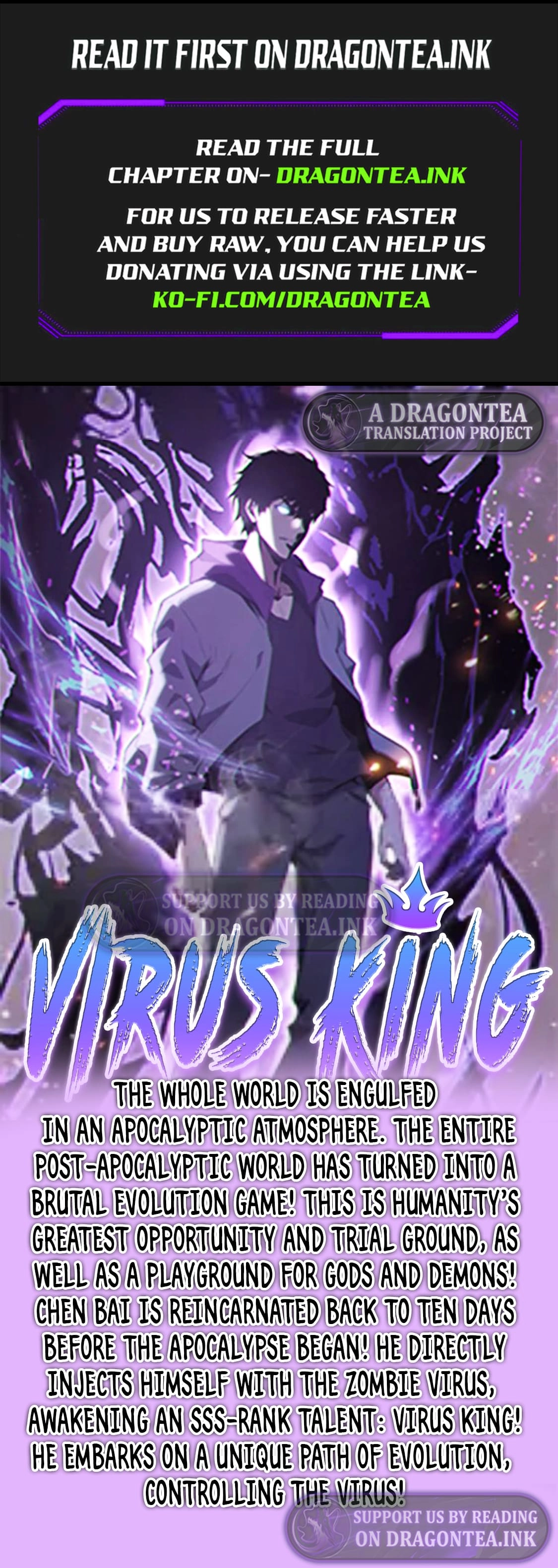 Read Virus King chapter 0 image 1 on Lezhin