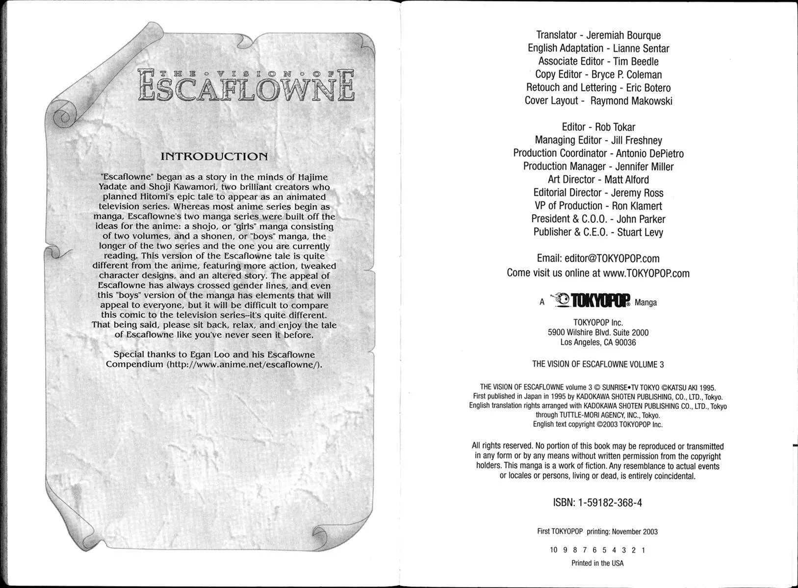 Vision of Escaflowne Chapter 10 page 3 - 