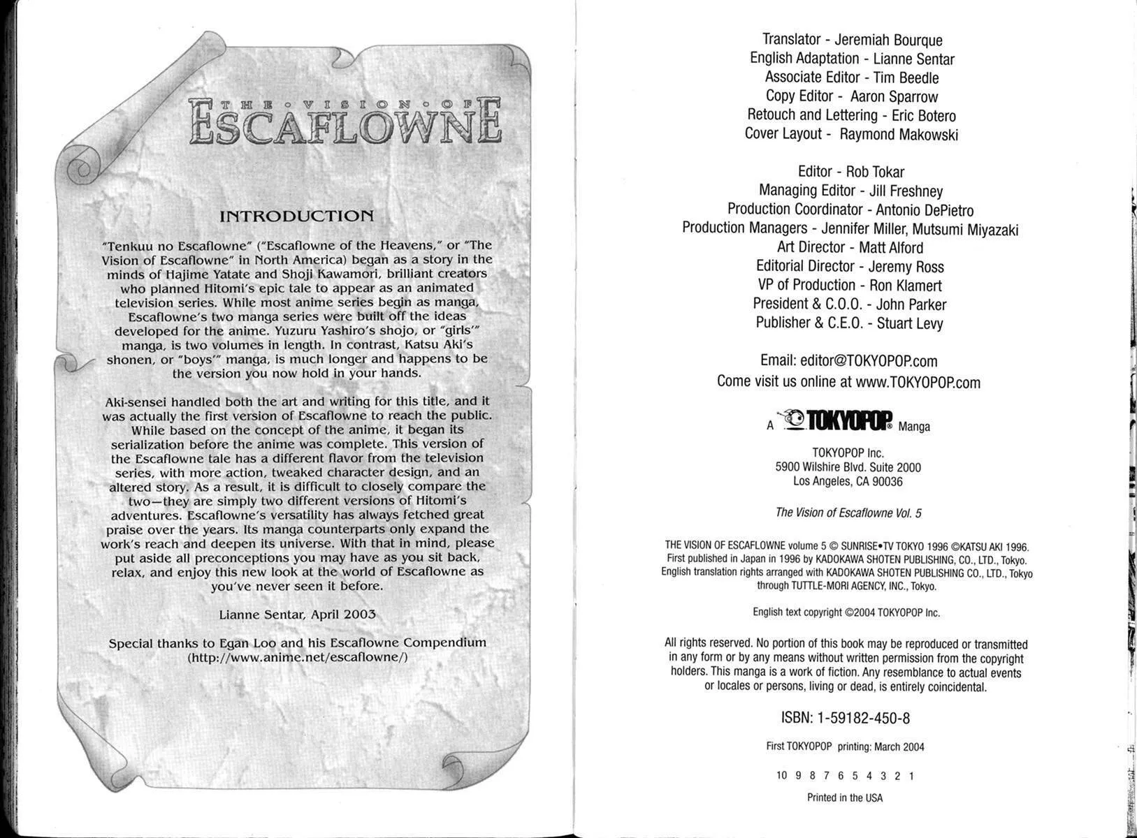 Vision of Escaflowne Chapter 19 page 5 - 