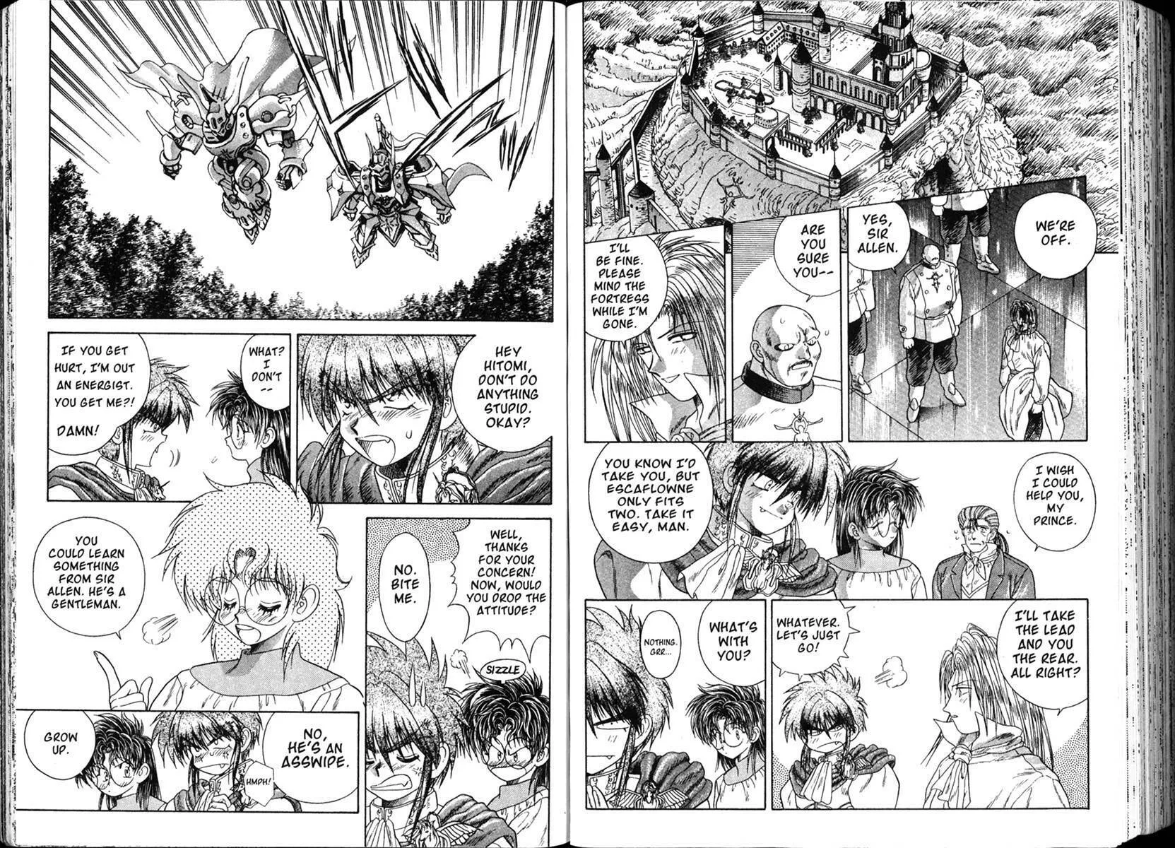Vision of Escaflowne Chapter 4 page 8 - 
