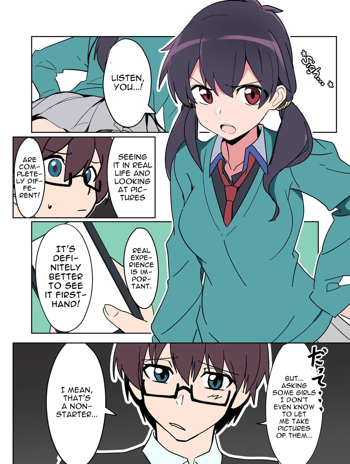 Vivid Line (Colored) Chapter 1 page 3 - 