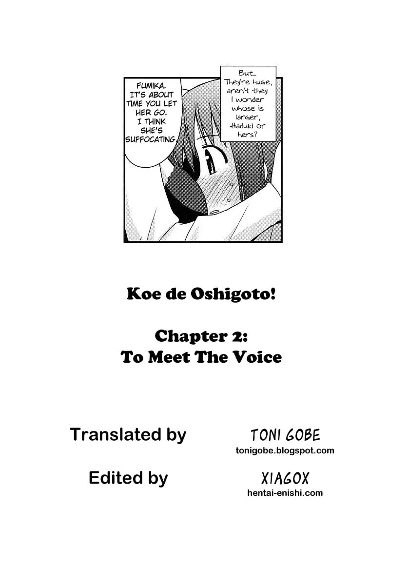 Read Voice Work! chapter 2 image 31 on Lezhin