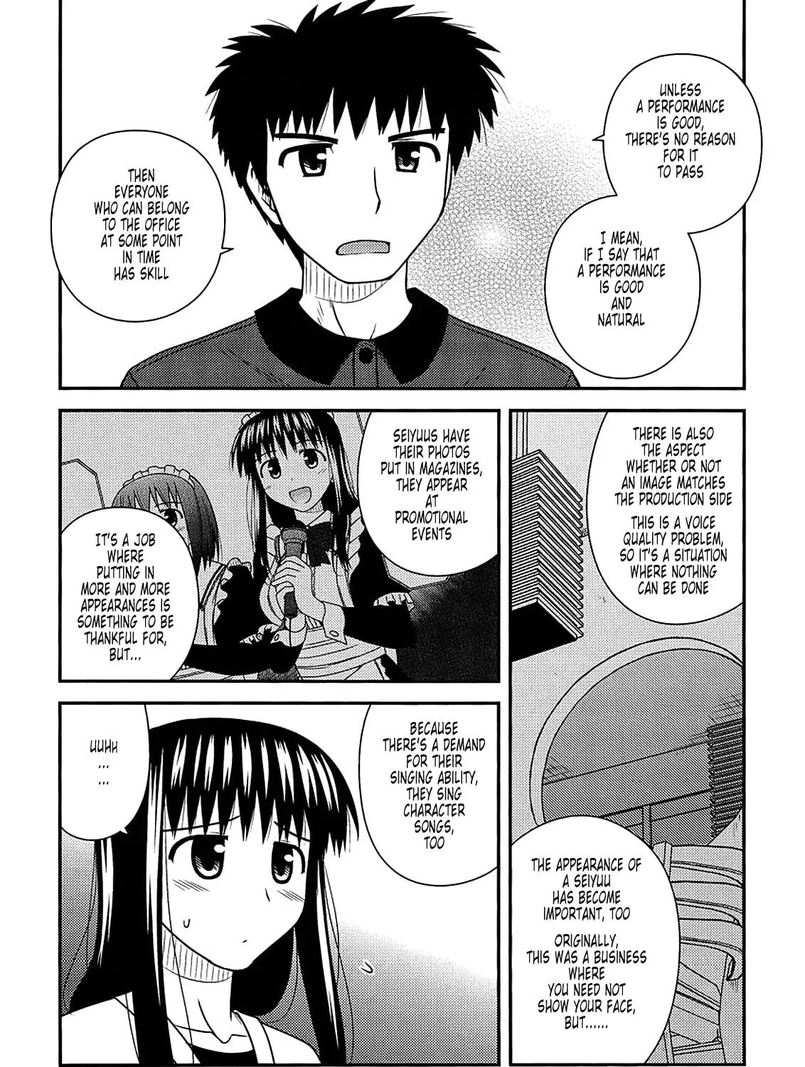Read Voice Work! chapter 34 image 16 on Lezhin