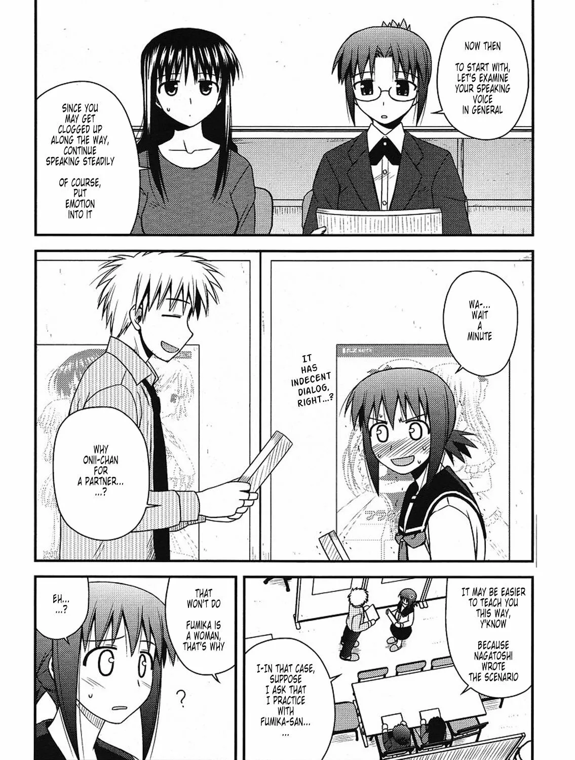 Read Voice Work! chapter 5 image 6 on Lezhin