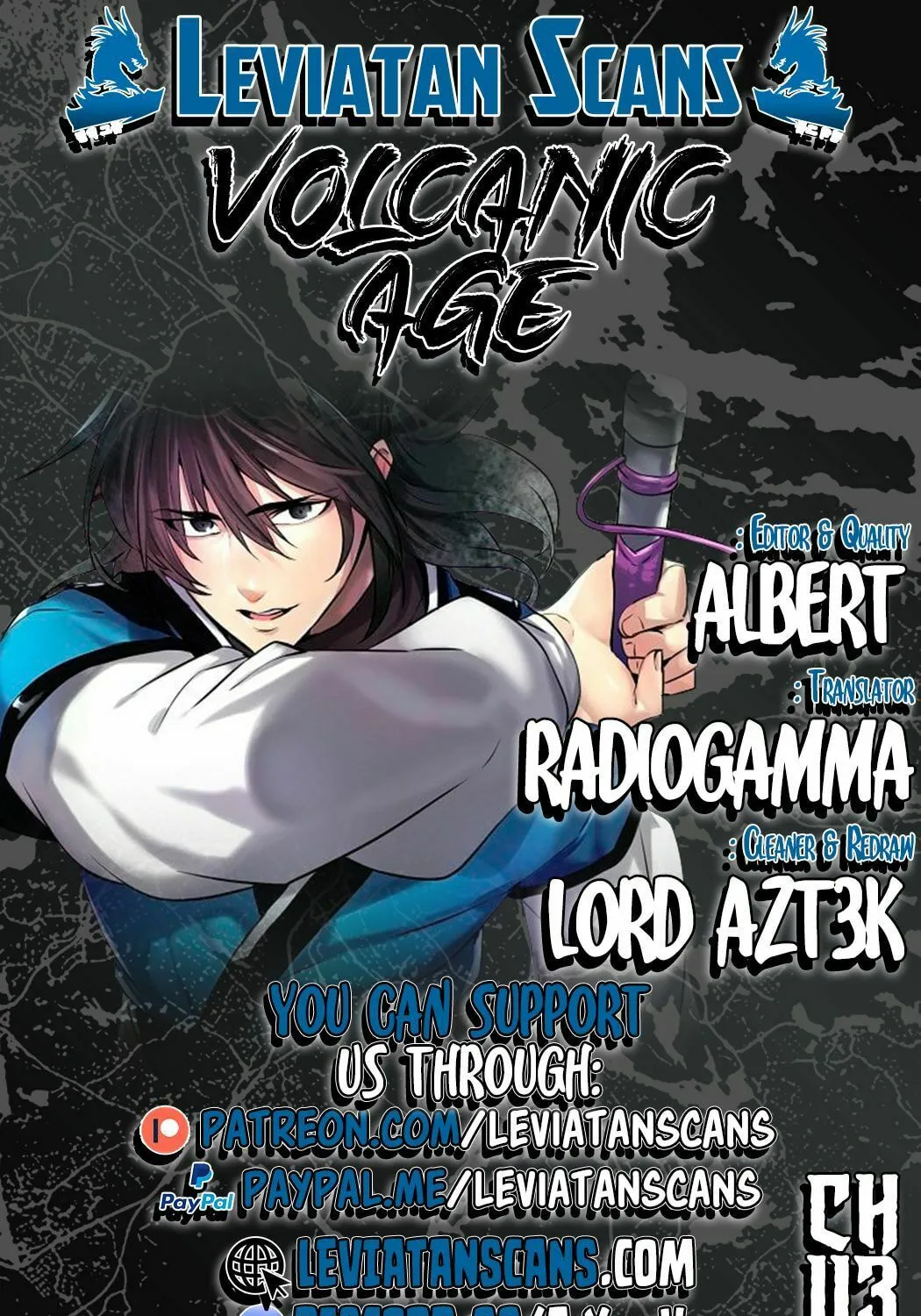 Read Volcanic Age chapter 113 image 0 on Lezhin