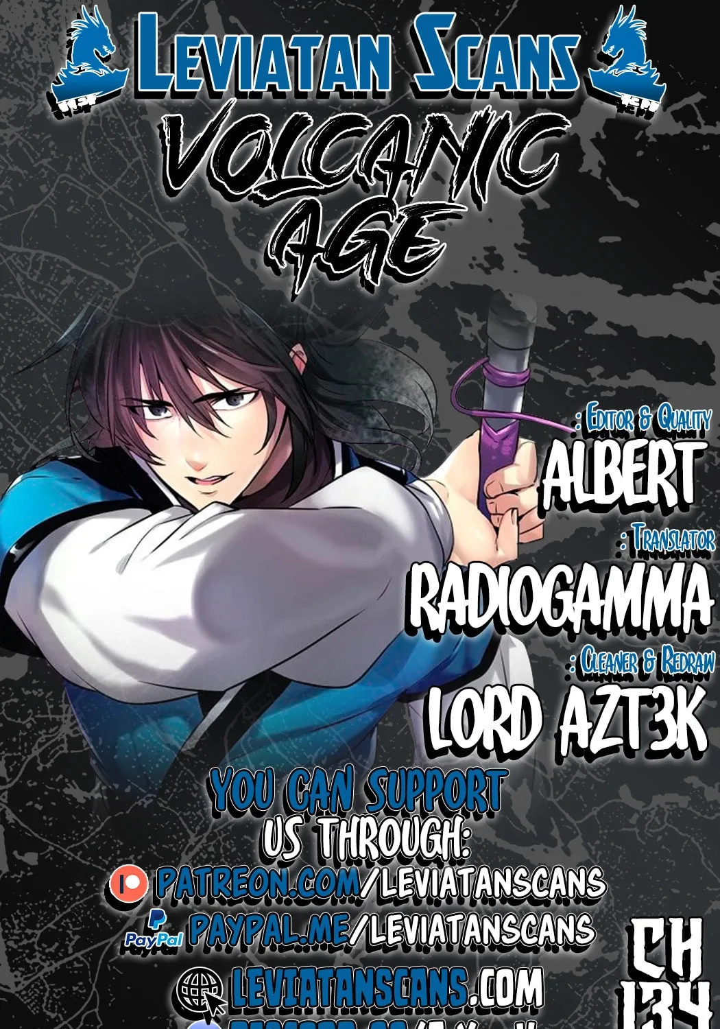 Read Volcanic Age chapter 134 image 0 on Lezhin