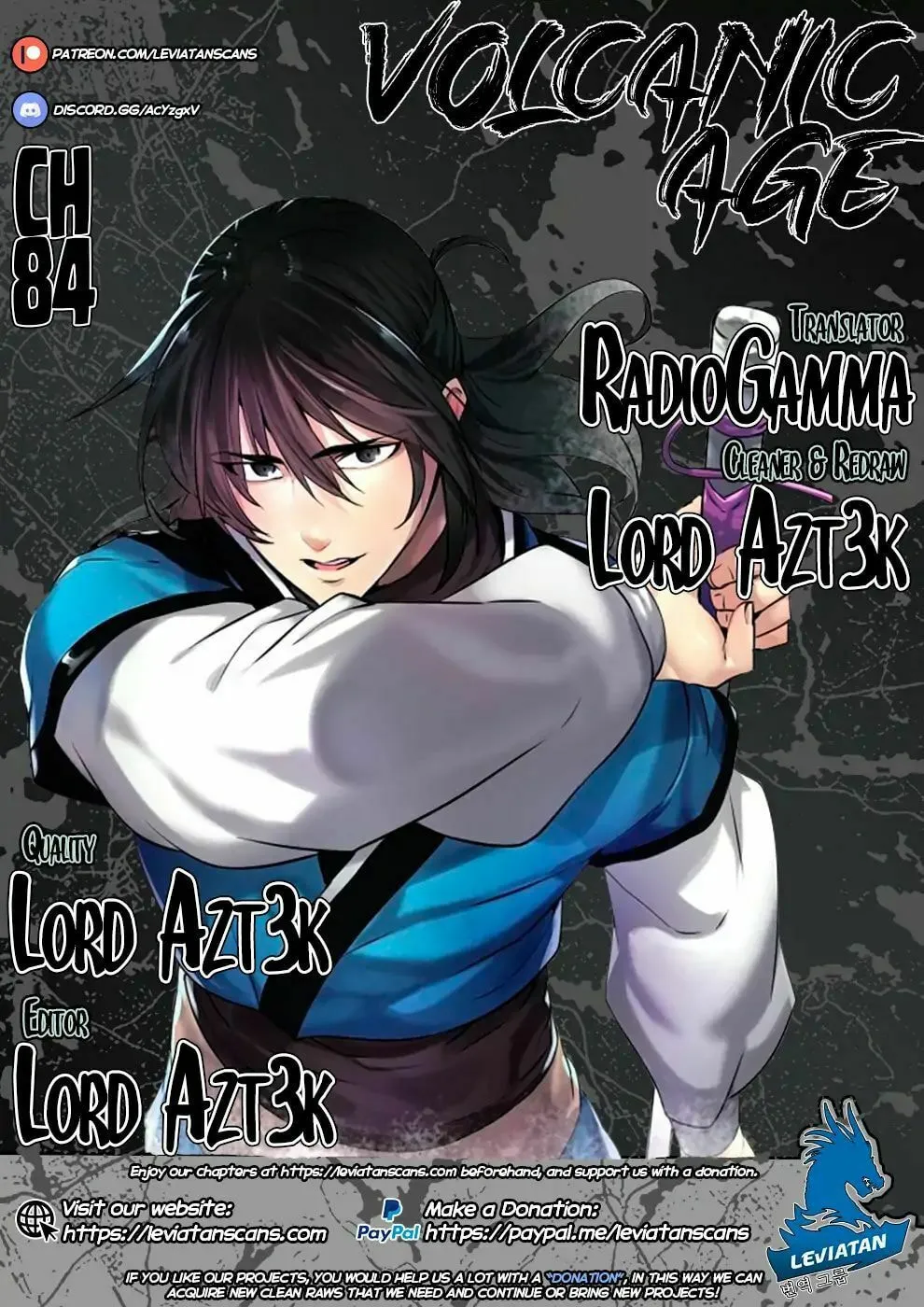 Read Volcanic Age chapter 84 image 0 on Lezhin