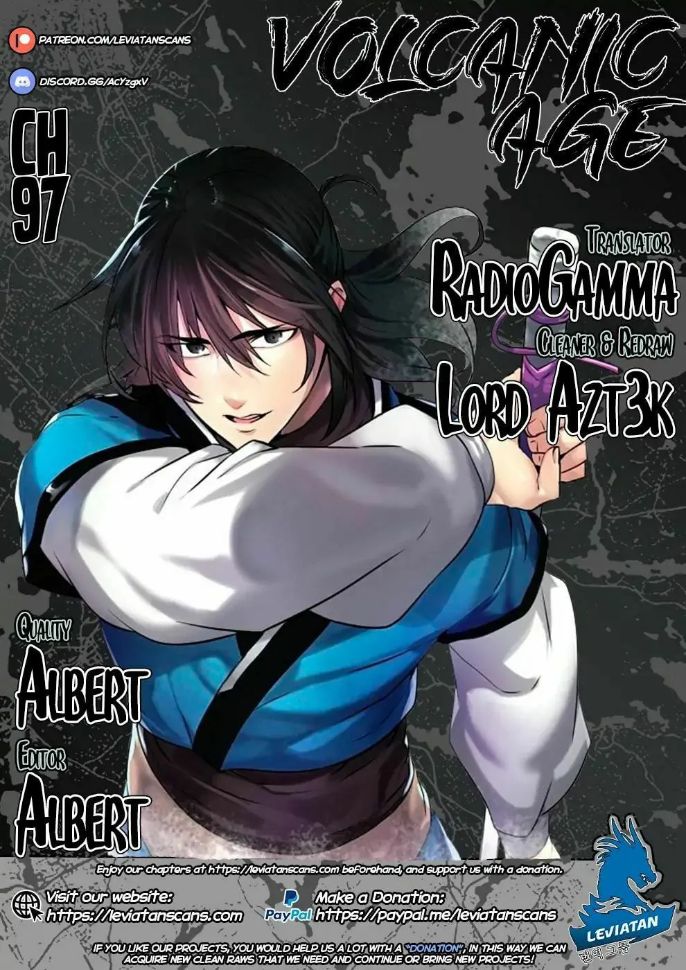 Read Volcanic Age chapter 97 image 0 on Lezhin