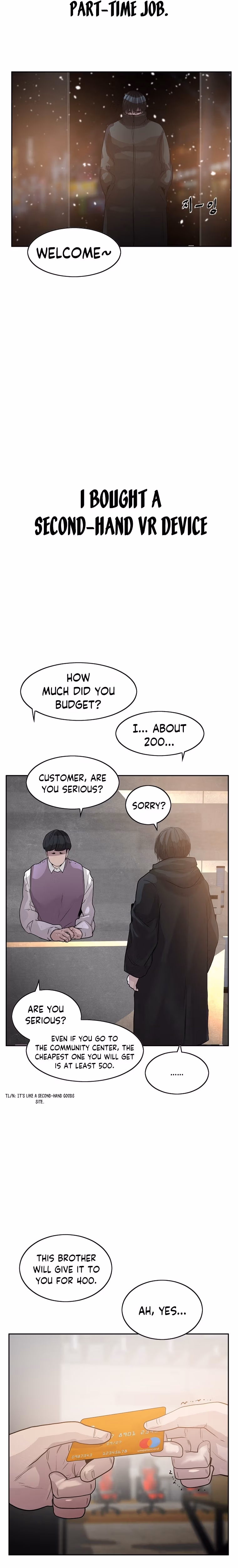 Read VR HERO chapter 1 image 10 on Lezhin