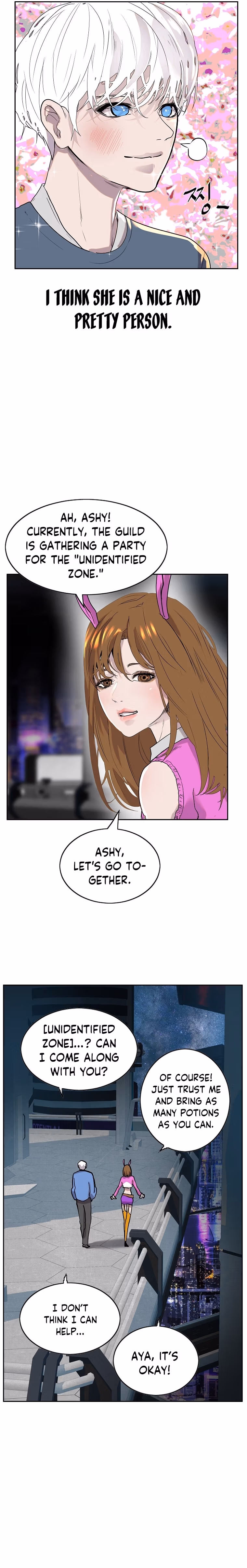 Read VR HERO chapter 1 image 22 on Lezhin