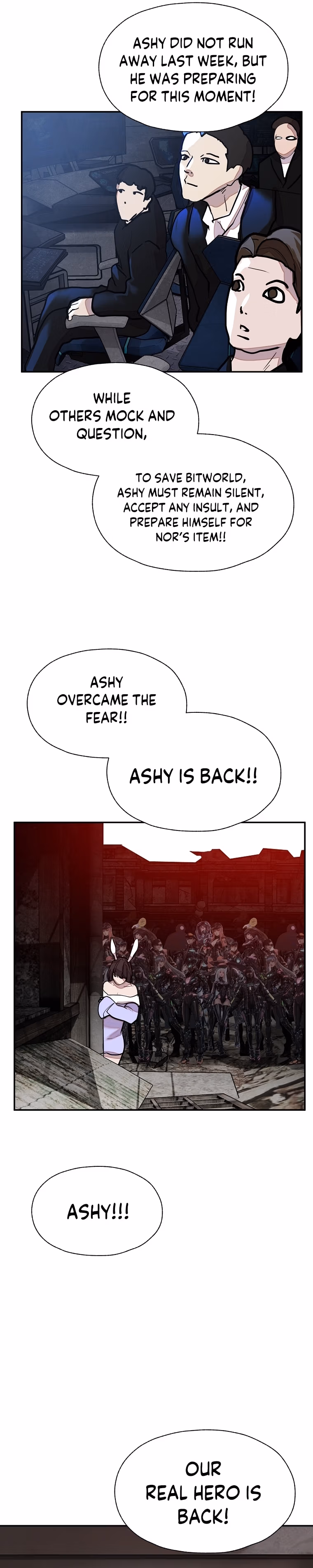 Read VR HERO chapter 18 image 9 on Lezhin