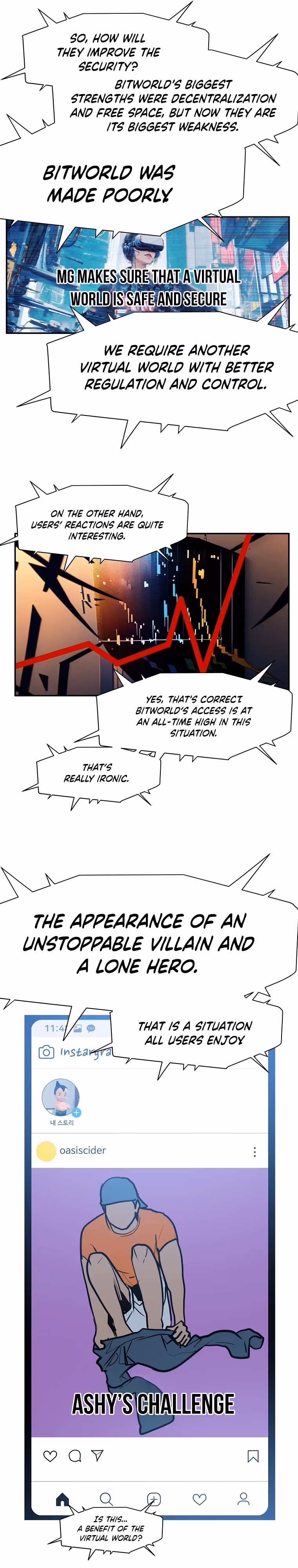 Read VR HERO chapter 22 image 19 on Lezhin