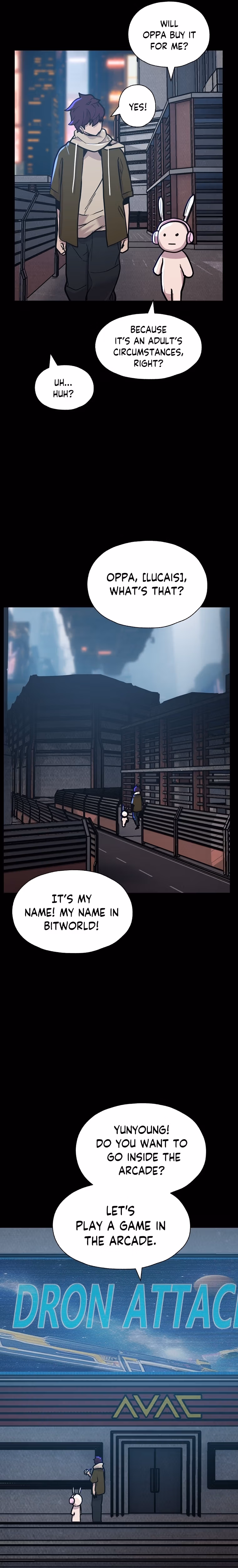 Read VR HERO chapter 6 image 8 on Lezhin