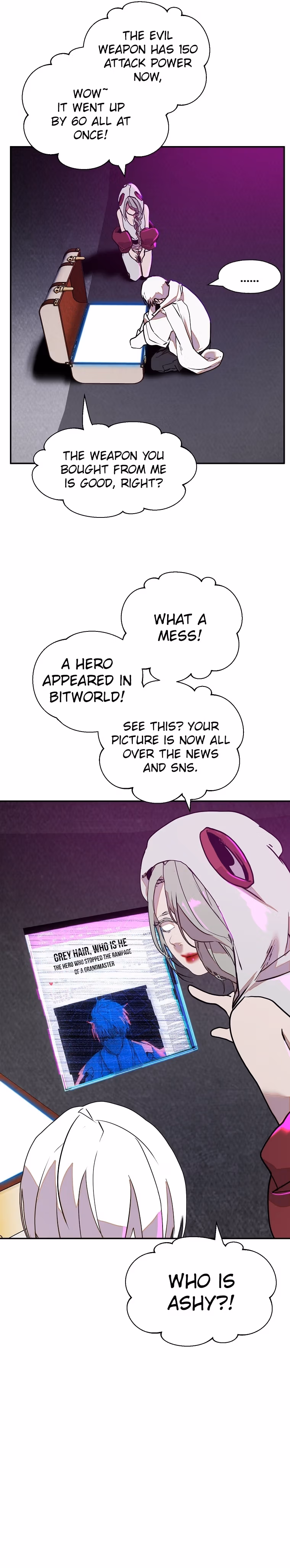 Read VR HERO chapter 8 image 1 on Lezhin