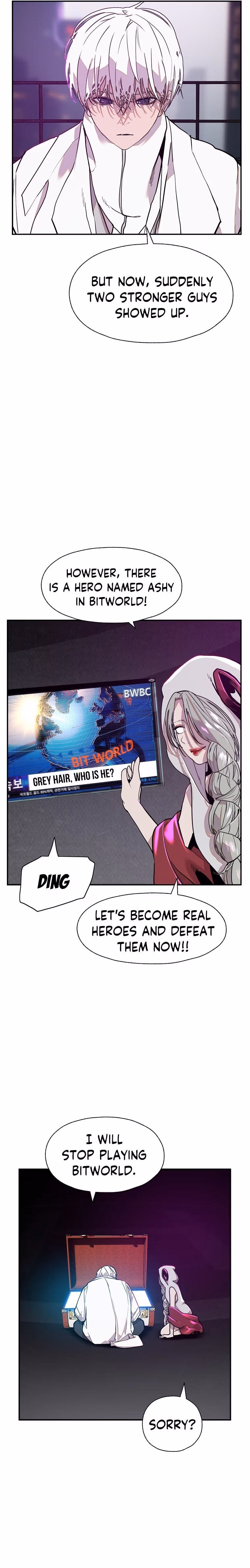 Read VR HERO chapter 8 image 9 on Lezhin